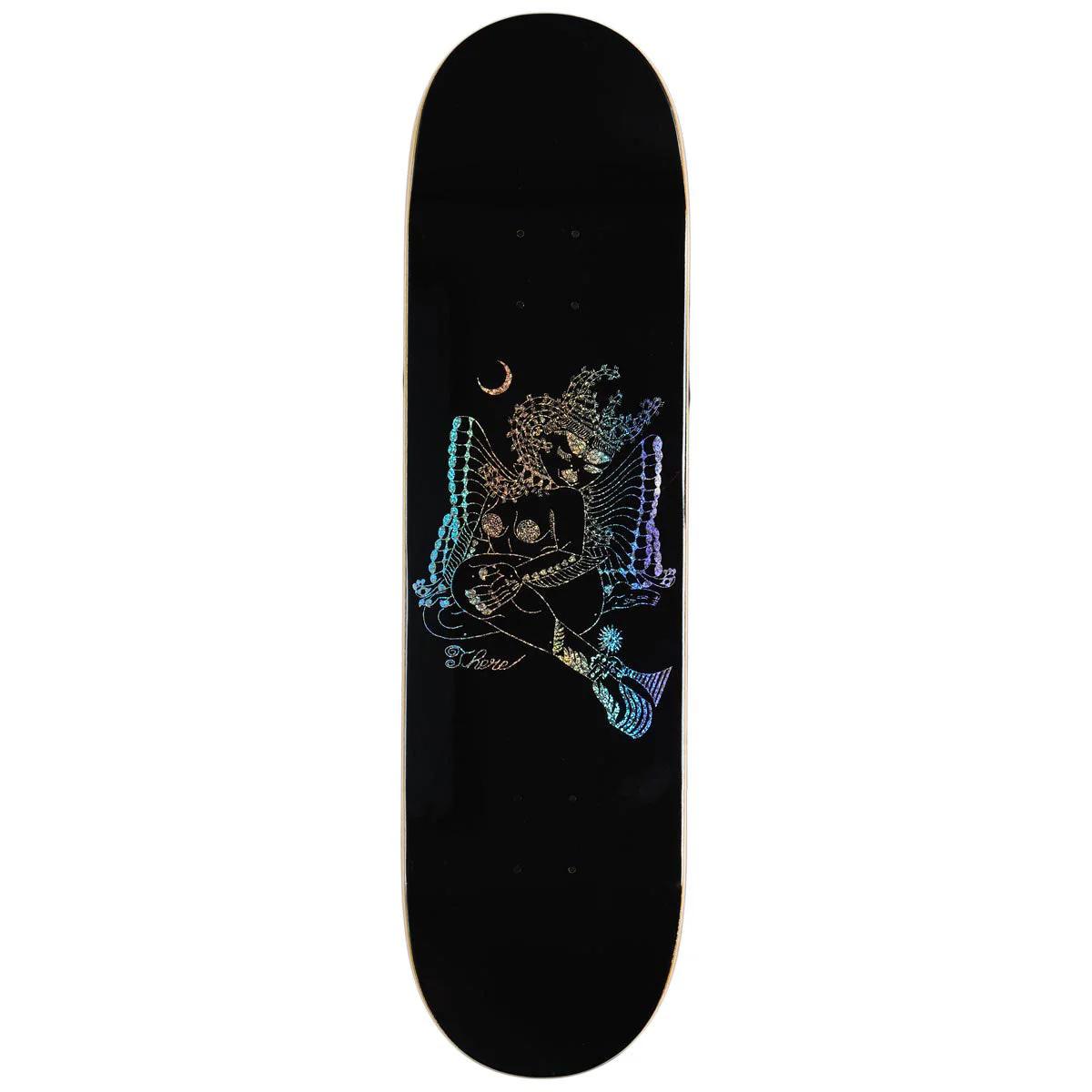 There Midnight Xxx Skateboard Deck - Black - 8.38"