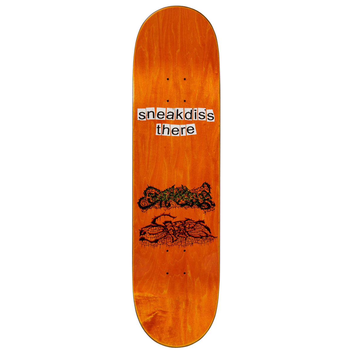 There Team Sneakdiss Battle Ship Skateboard Complete - White - 8.50" - Image 2