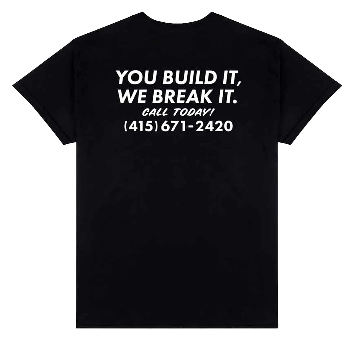 Thrasher Destruction T-Shirt - Black - Image 2