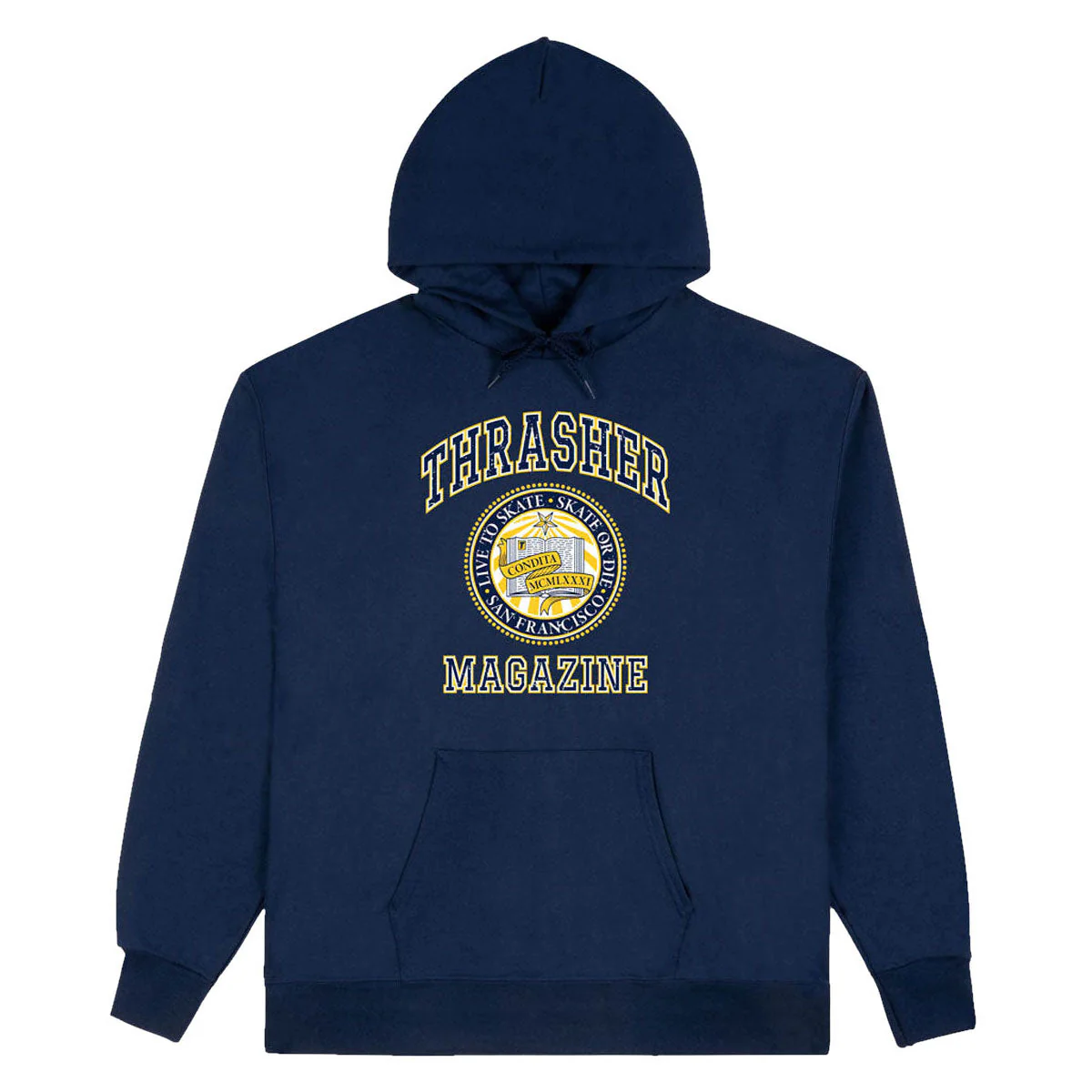 Thrasher Dropout Hoodie - Navy