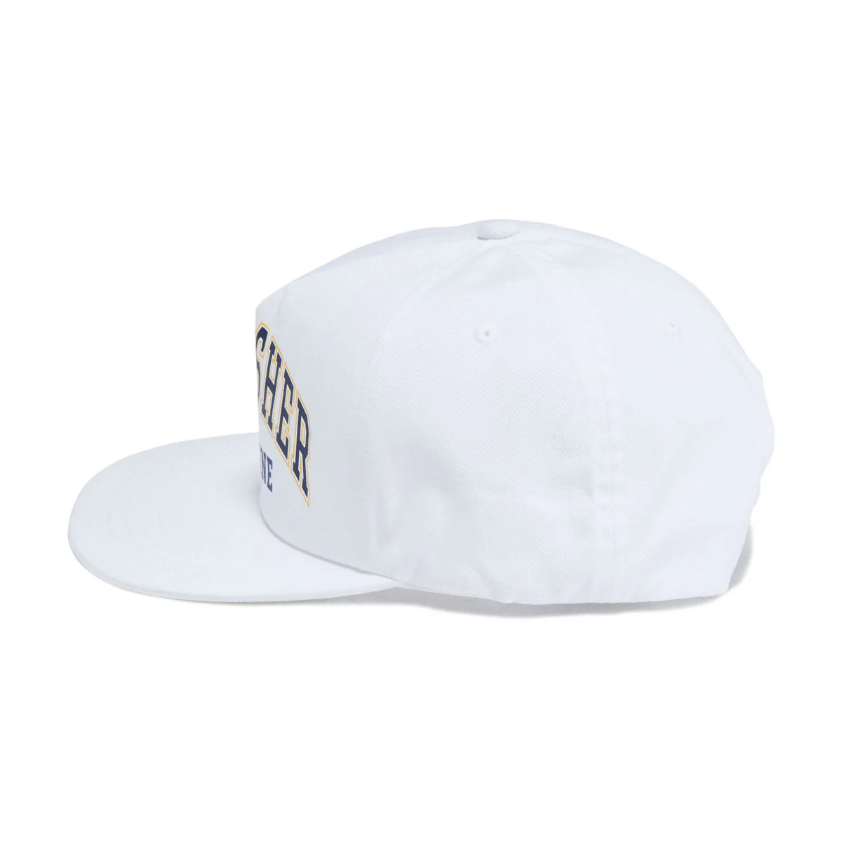 Thrasher Dropout Snapback Hat - White - Image 3