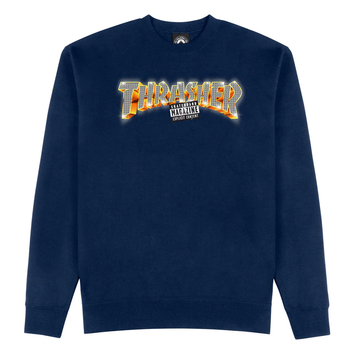 Thrasher Explicit Sweatshirt - Navy