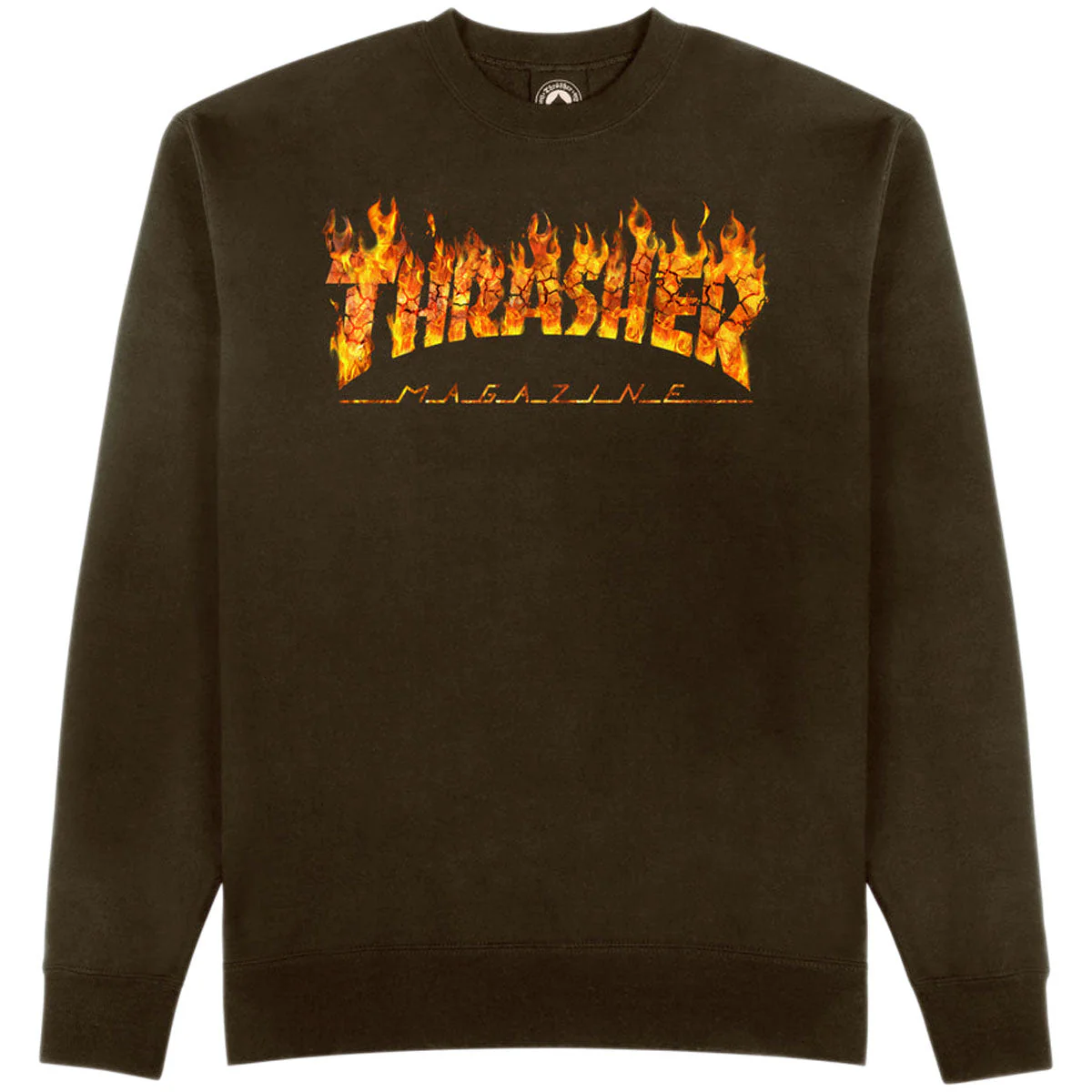 Thrasher Inferno Sweatshirt - Dark Chocolate
