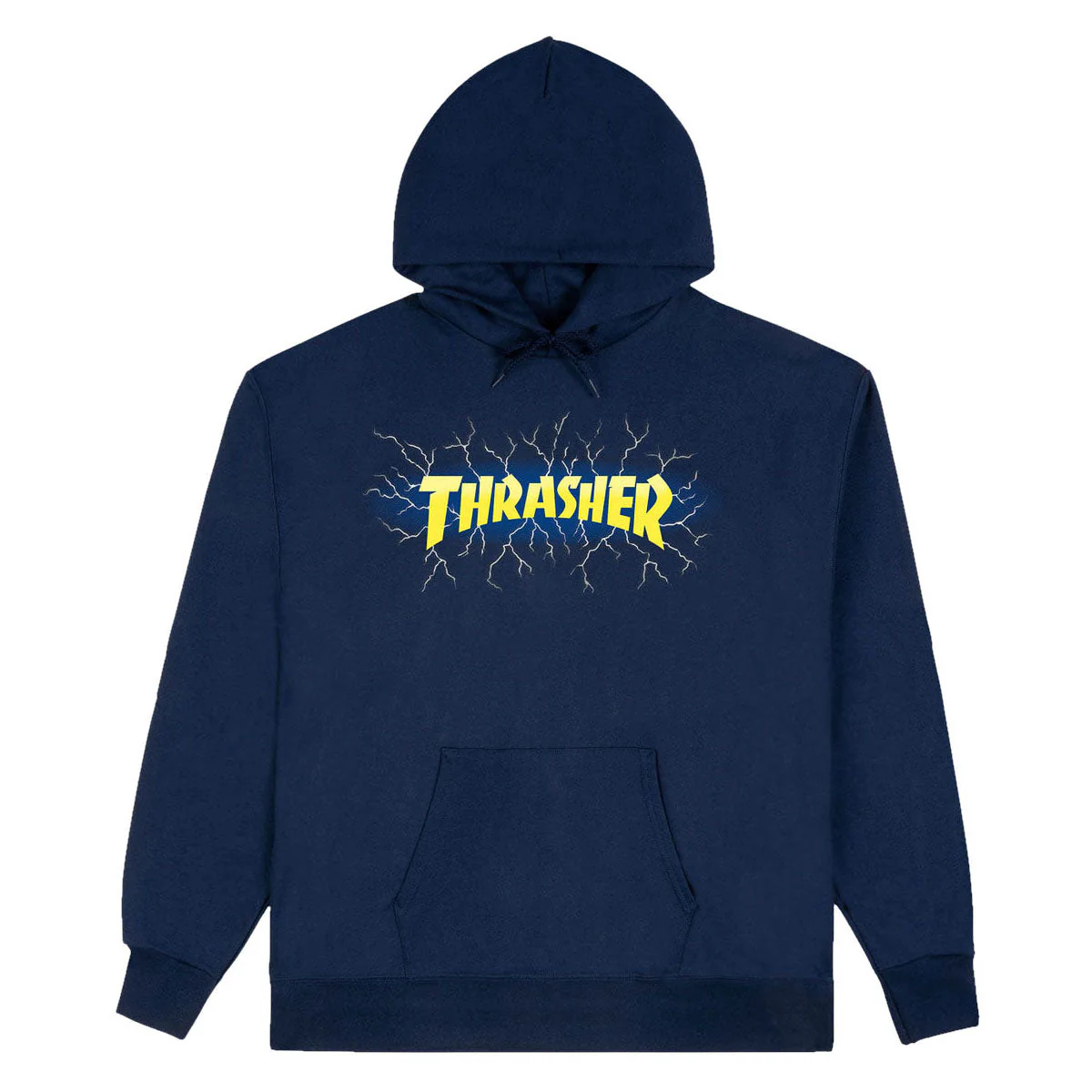 Thrasher Lightning Hoodie - Navy