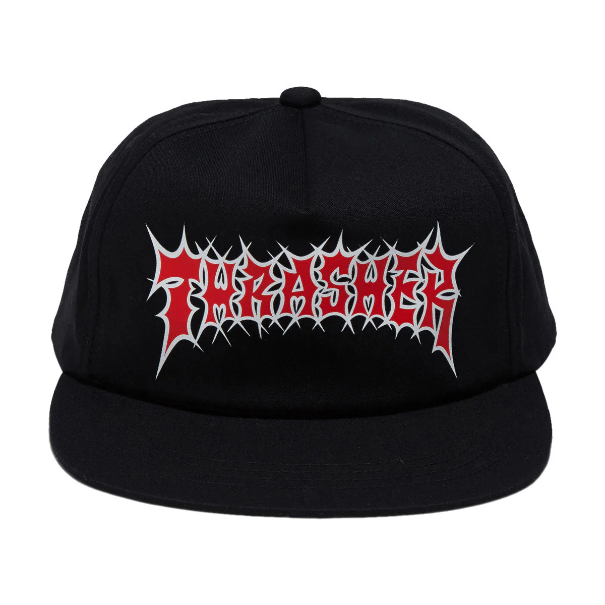 Thrasher Spikey Snapback Hat - Black - Image 5