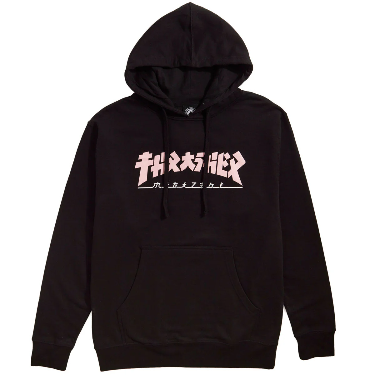 Thrasher Womens Godzilla Hoodie - Black/Pink - Image 2