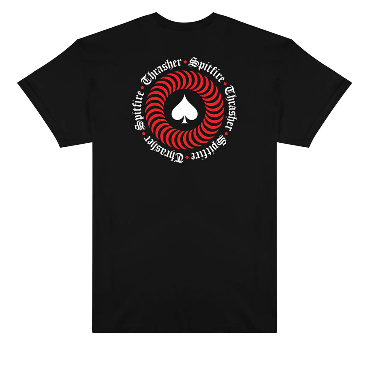 Thrasher x Spitfire The End Oath T-Shirt - Black - Image 2