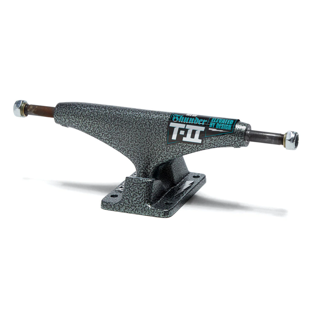 Thunder Team T-II Leviathan Skateboard Trucks - Black/Teal - 149mm