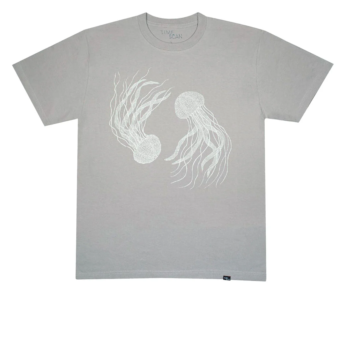 Timescan Kurage T-Shirt - Silver Grey