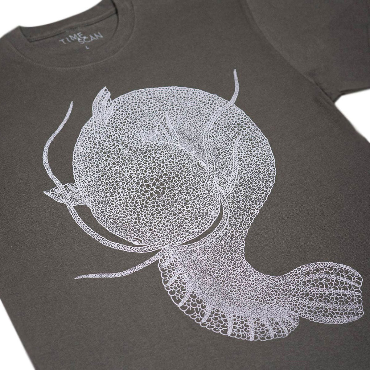 Timescan Namazu T-Shirt - Dark Grey - Image 2