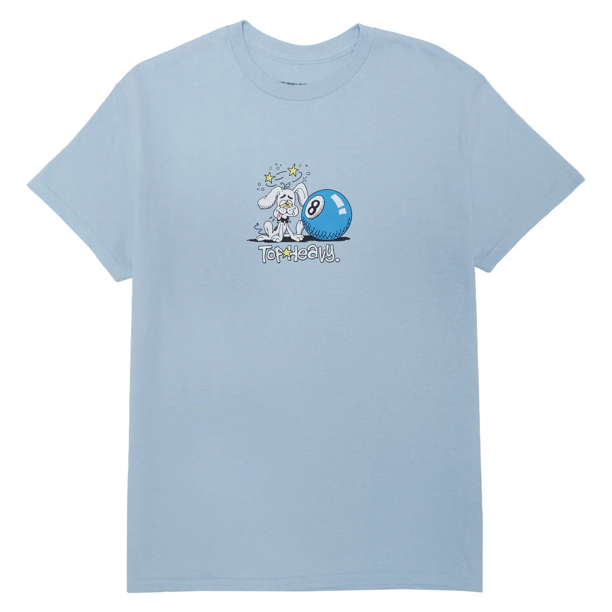 Top Heavy Dog Daze T-Shirt - Light Blue