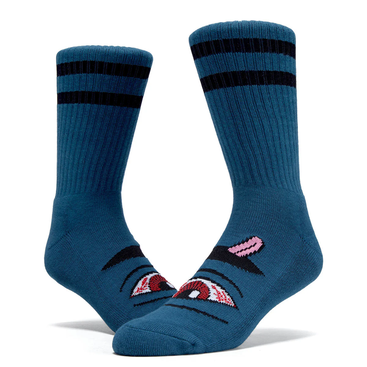 Toy Machine Bloodshot Eye Socks - Slate - Image 2