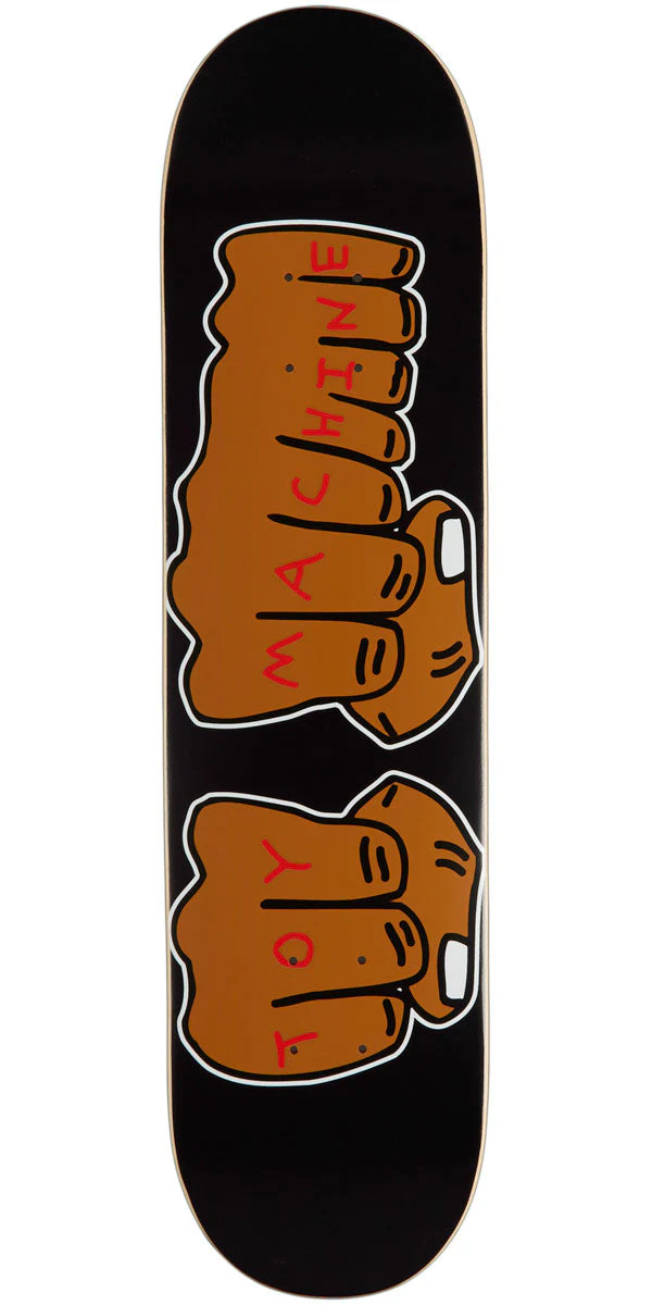 Toy Machine New Fists 001 Skateboard Deck - 7.75"