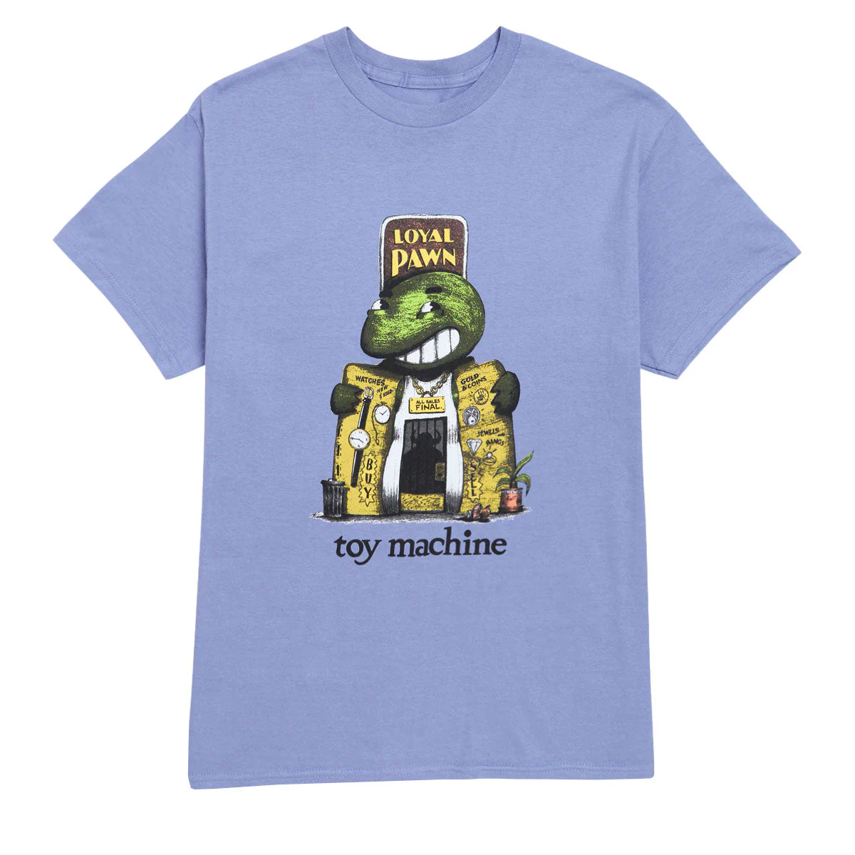Toy Machine Roadside T-Shirt - Lavender