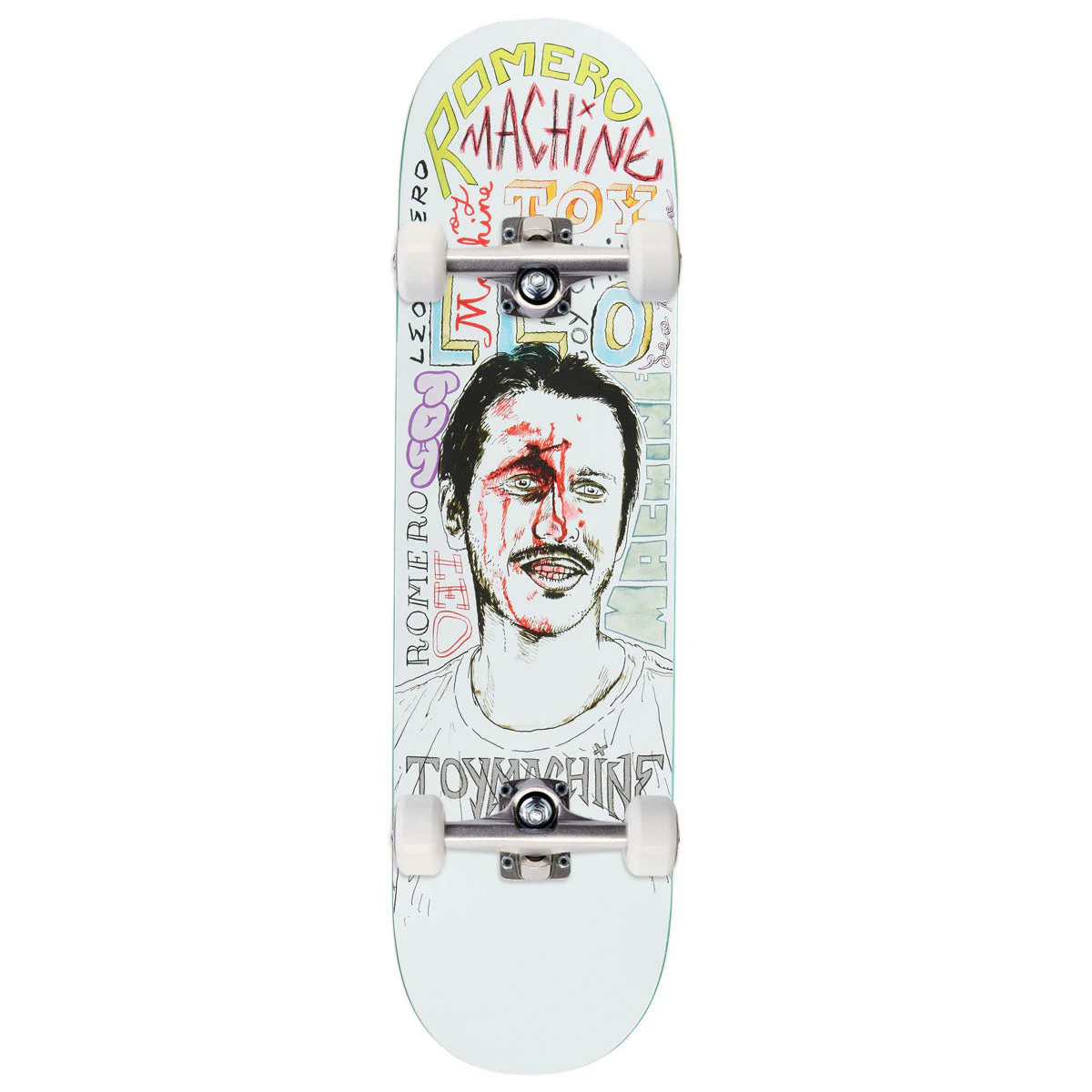 Toy Machine Romero Mi Cara Skateboard Complete - 8.38"