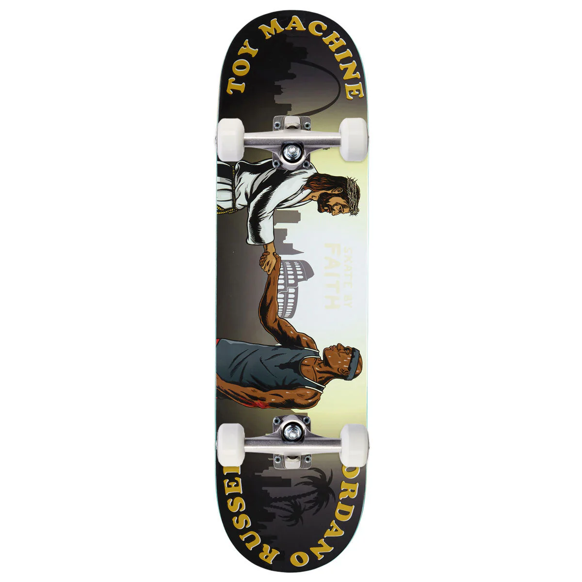 Toy Machine Russell Skate By Faith Skateboard Complete - 8.50"