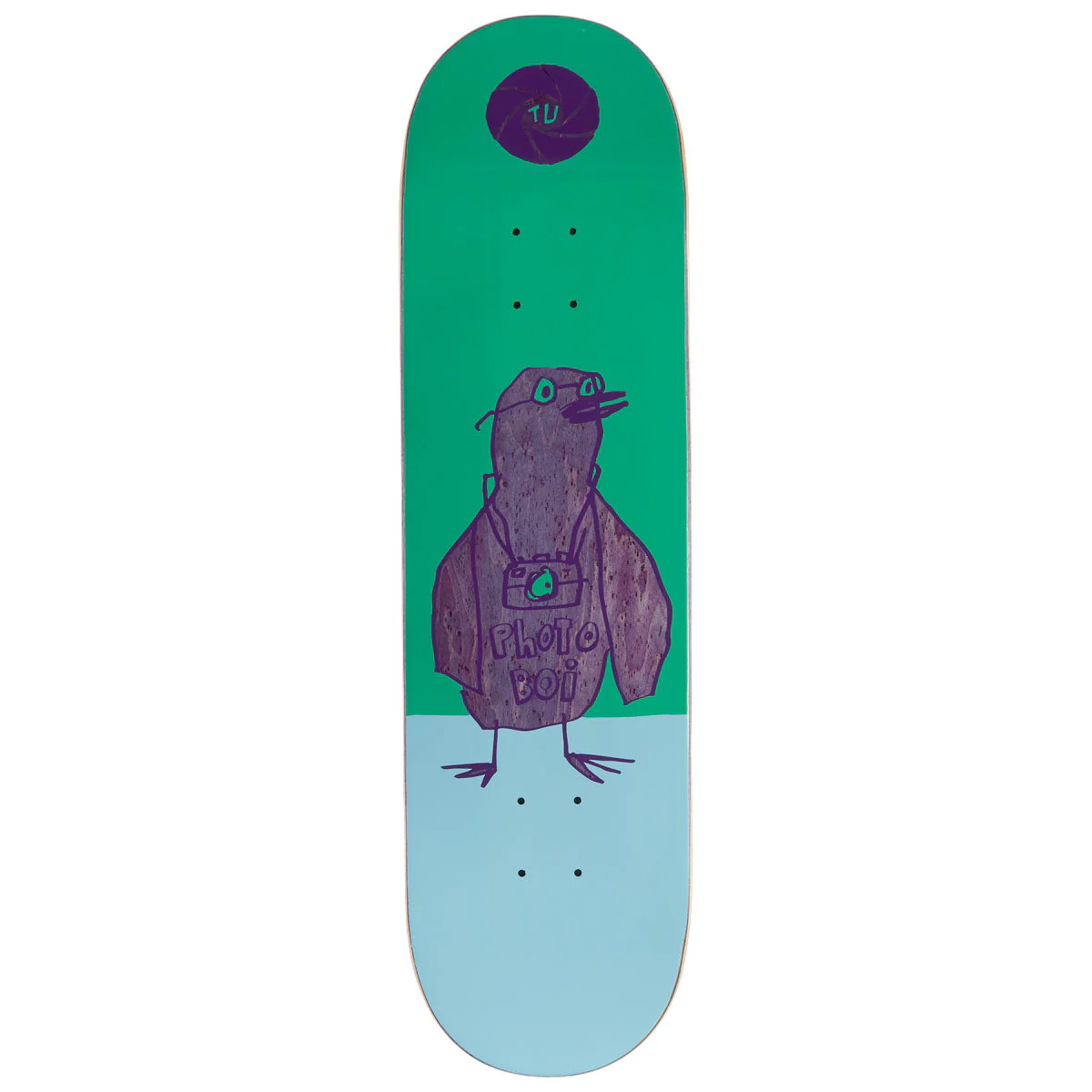 Transportation Unit Photo Boi Skateboard Deck - 8.375"