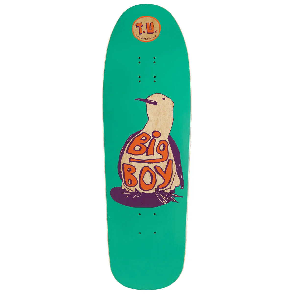 Transportation Unit The Real Big Boy Skateboard Deck - 9.75"