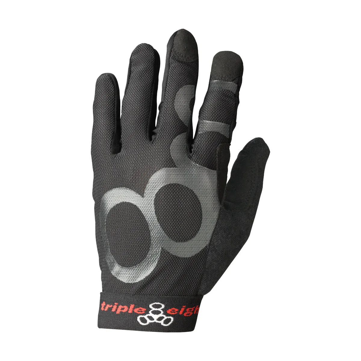 Triple Eight Exoskin Slide Gloves - Black - Image 2