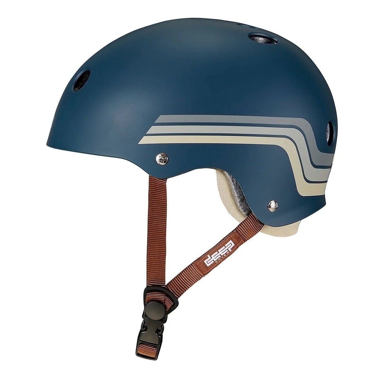 Triple Eight x GRLSWIRL Deep Cover Helmet - Retro Blue-Gray