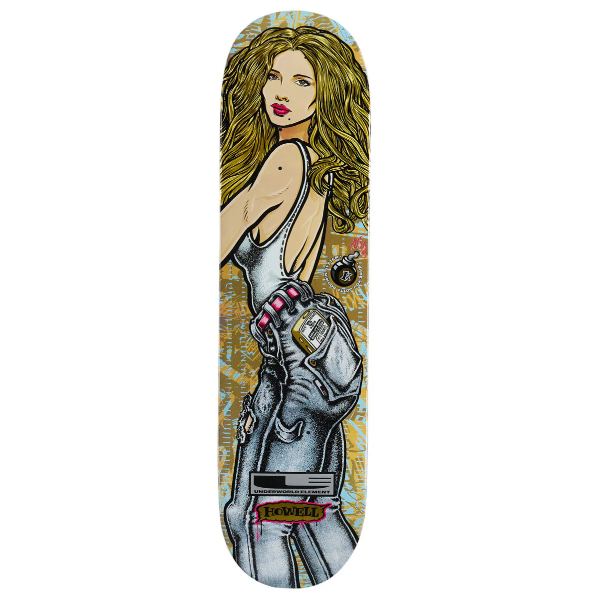 Underworld Element Howell Boomin System EX7 Skateboard Deck - 8.25"