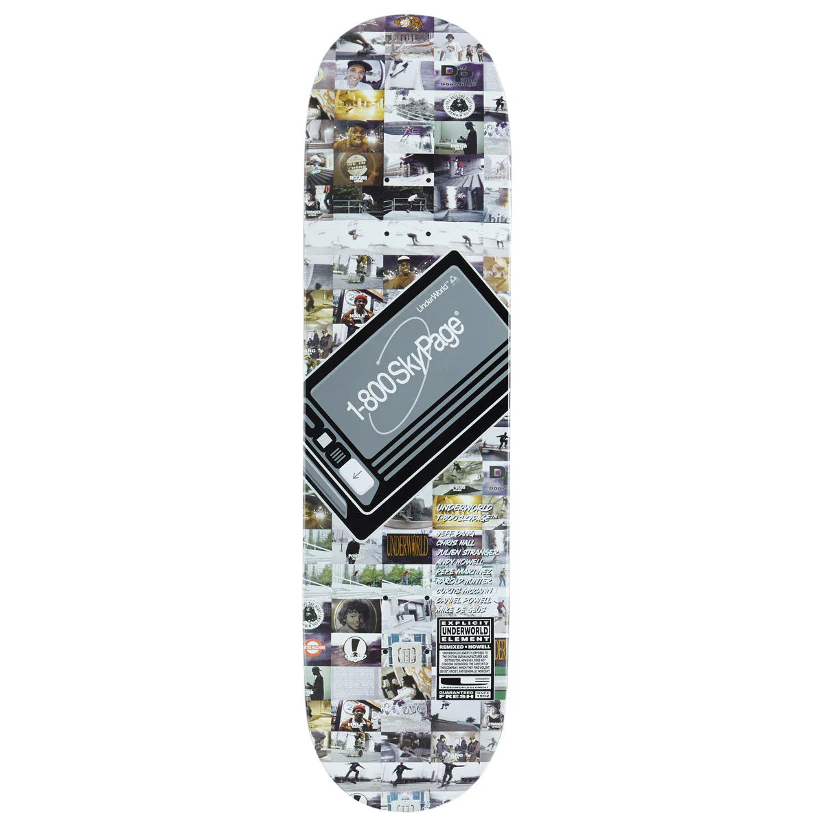 Underworld Element SkyPager EX7 Skateboard Deck - 8.25"