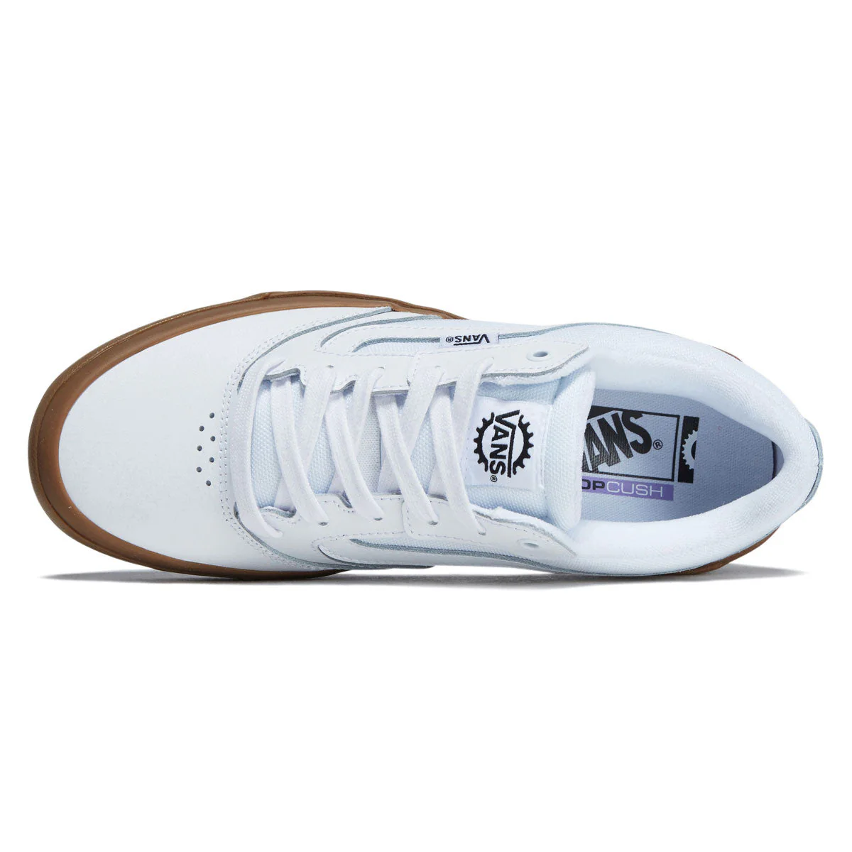Vans BMX Proof Wafflecup Shoes - White/Gum - Image 3