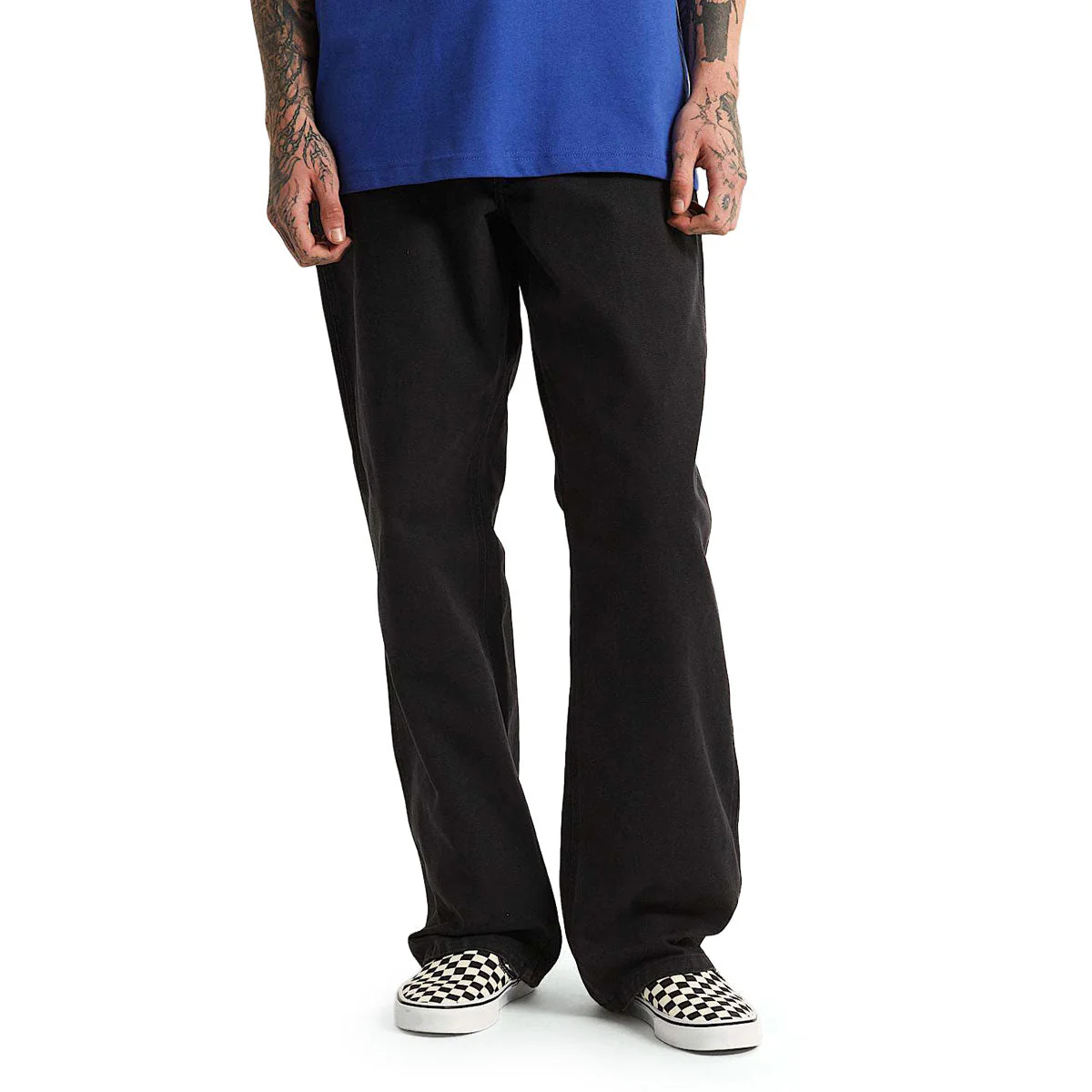 Vans Chore Loose Pigment Overdye Pants - Black - Image 3