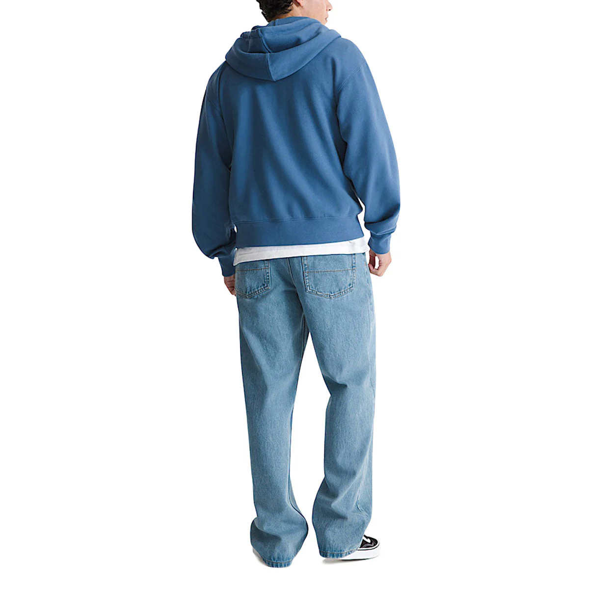 Vans LX Check 5 Loose Denim Jeans - Stonewash Blue - Image 5