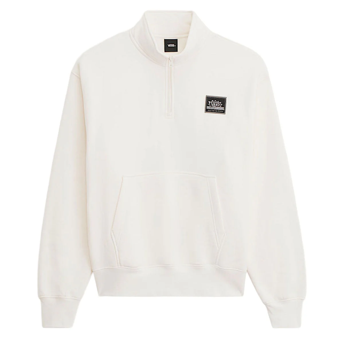 Vans Quarter Zip Sweatshirt - Egret