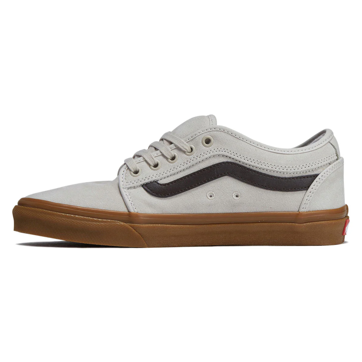 Vans Skate Chukka Low Sidestripe Shoes - Taupe Mist - Image 2