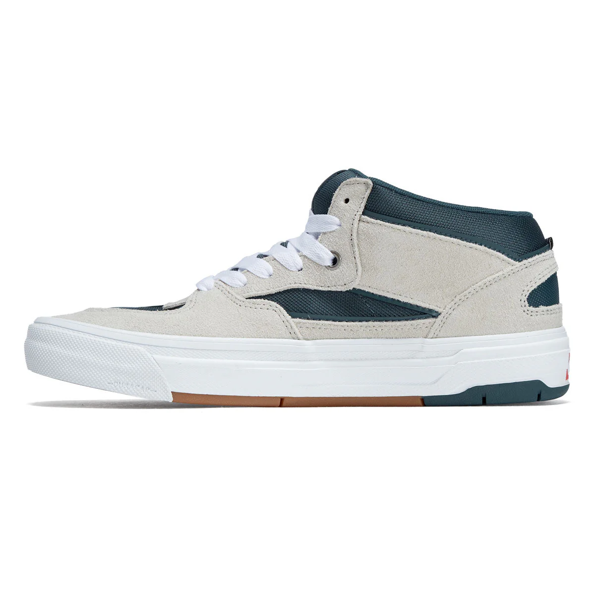 Vans Skate Half Cab Wafflecup Shoes - Oatmeal/Deep Teal - Image 2