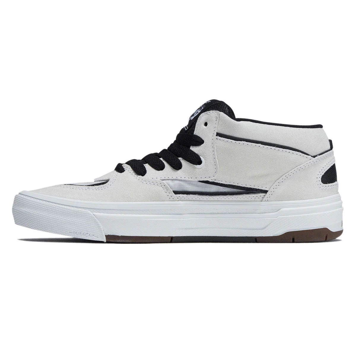 Vans Skate Half Cab Wafflecup Shoes - White/Black - Image 2