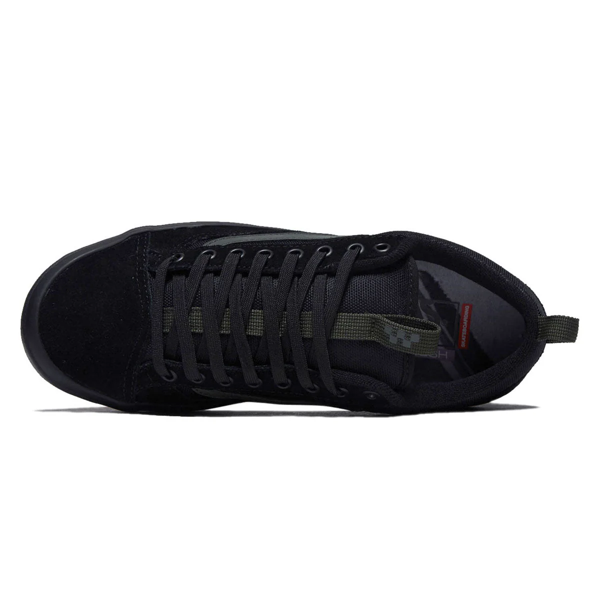 Vans Skate x Atiba Old Skool 36+ Shoes - Black/Dark Green - Image 3