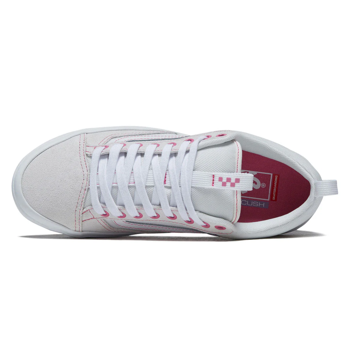 Vans Skate Old Skool 36+ Shoes - Contrast Stitch Pink Fizz - Image 3