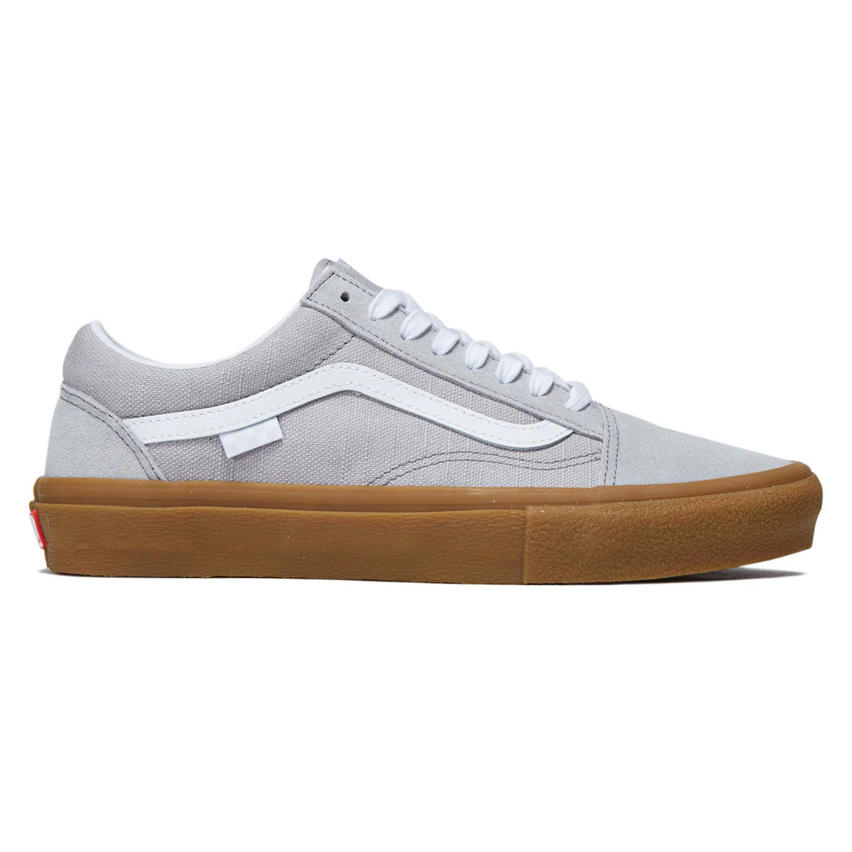 Vans Skate Old Skool Shoes - Crepe Light Gray/Gum