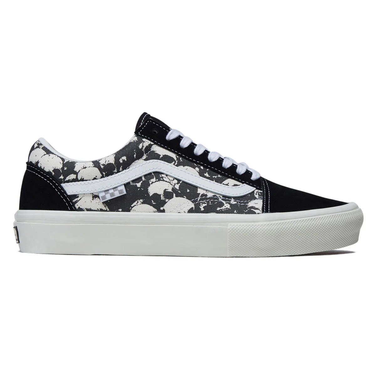 Vans Skate Old Skool Shoes - Skull Pile Black/White/Gum