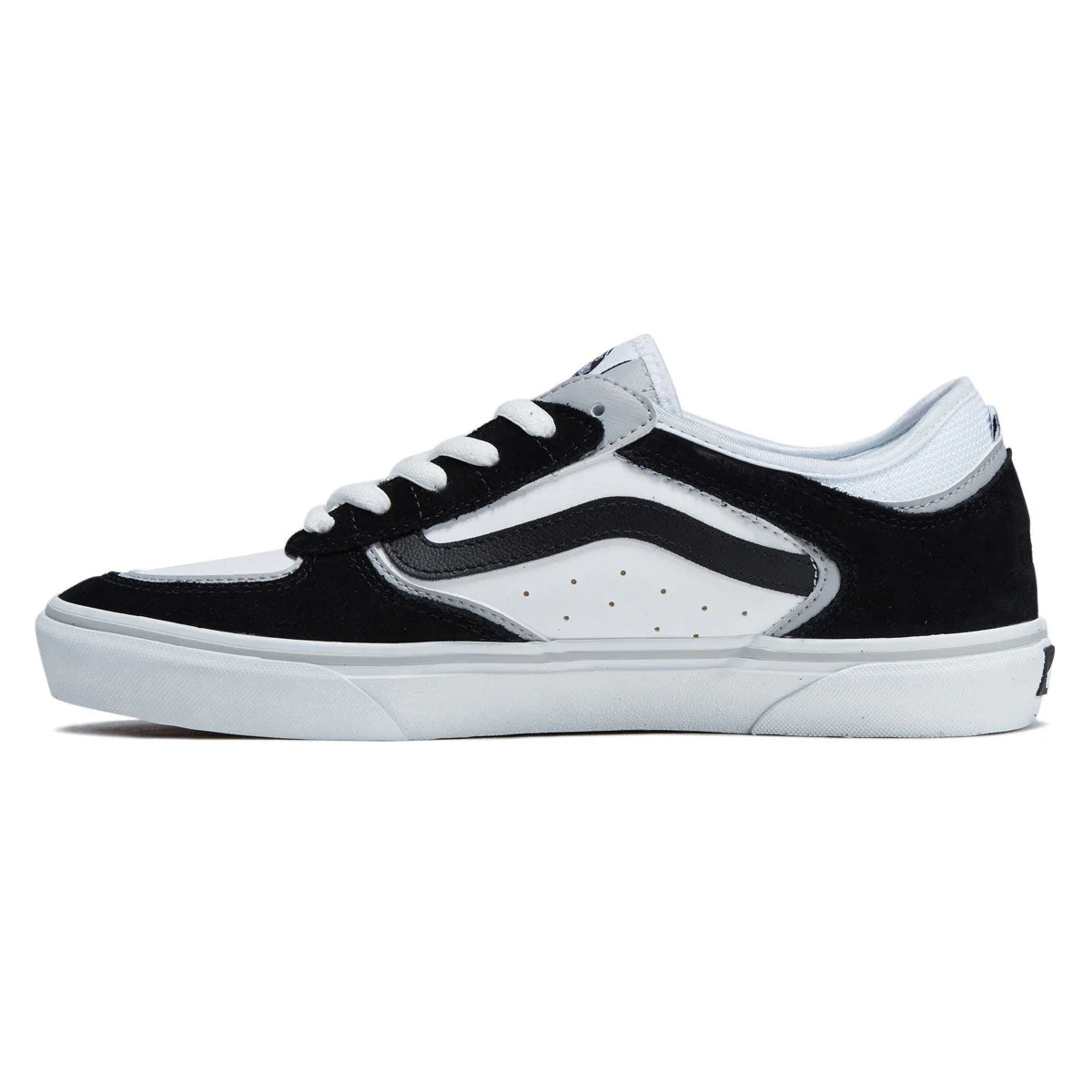 Vans Skate Rowley Shoes - Black/White - Image 2