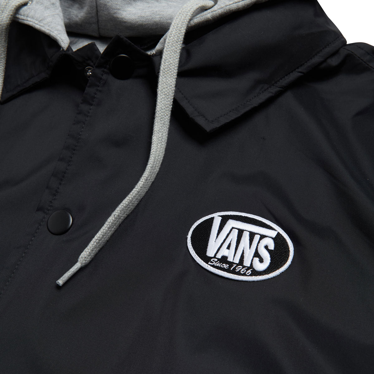 Vans Torrey Hooded Coaches Jacket - Black - Image 4