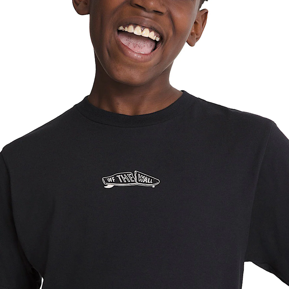 Vans Youth Crestline T-Shirt - Black - Image 5
