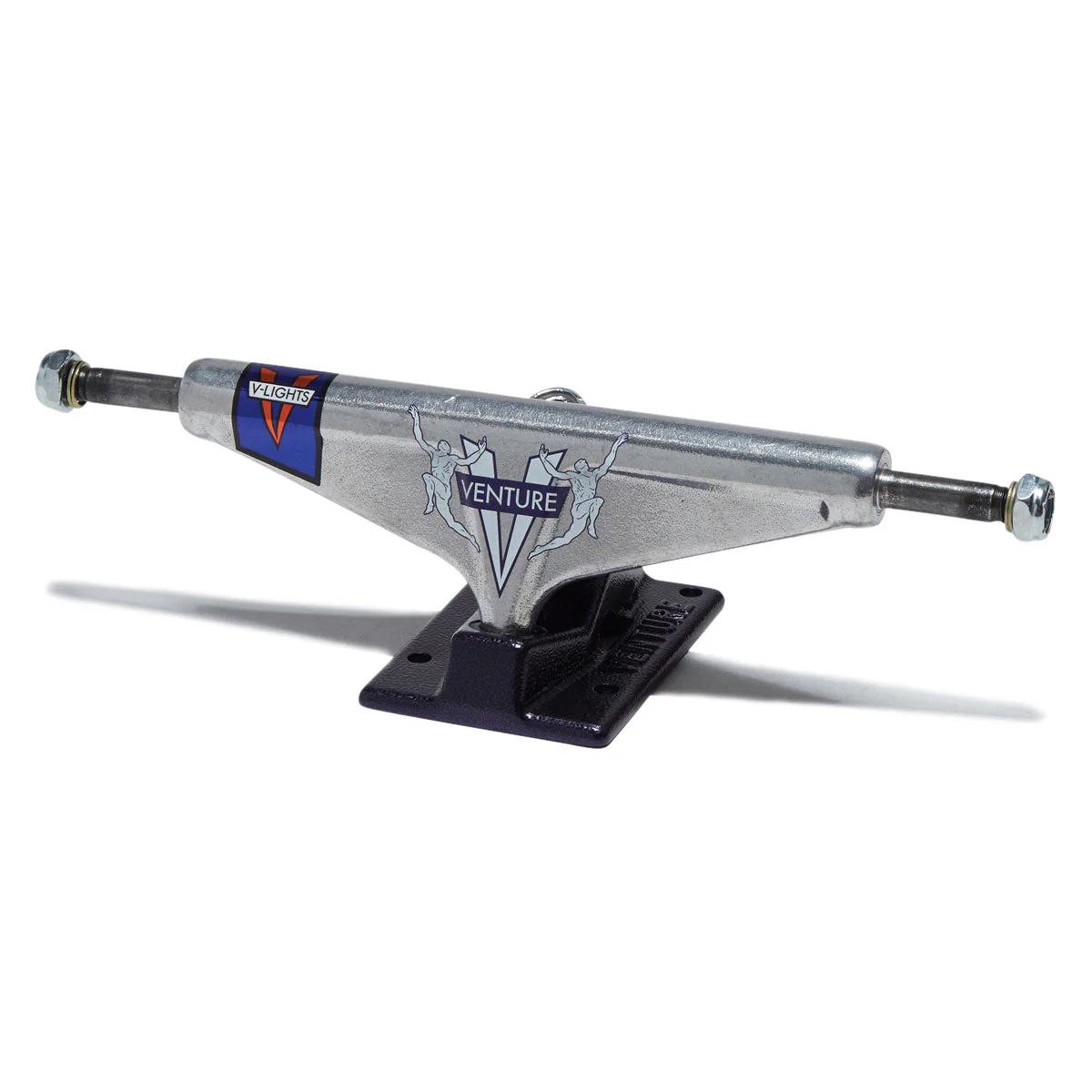 Venture V-Lights Team Awake 87 Skateboard Trucks - Polished/Plum - 5.8