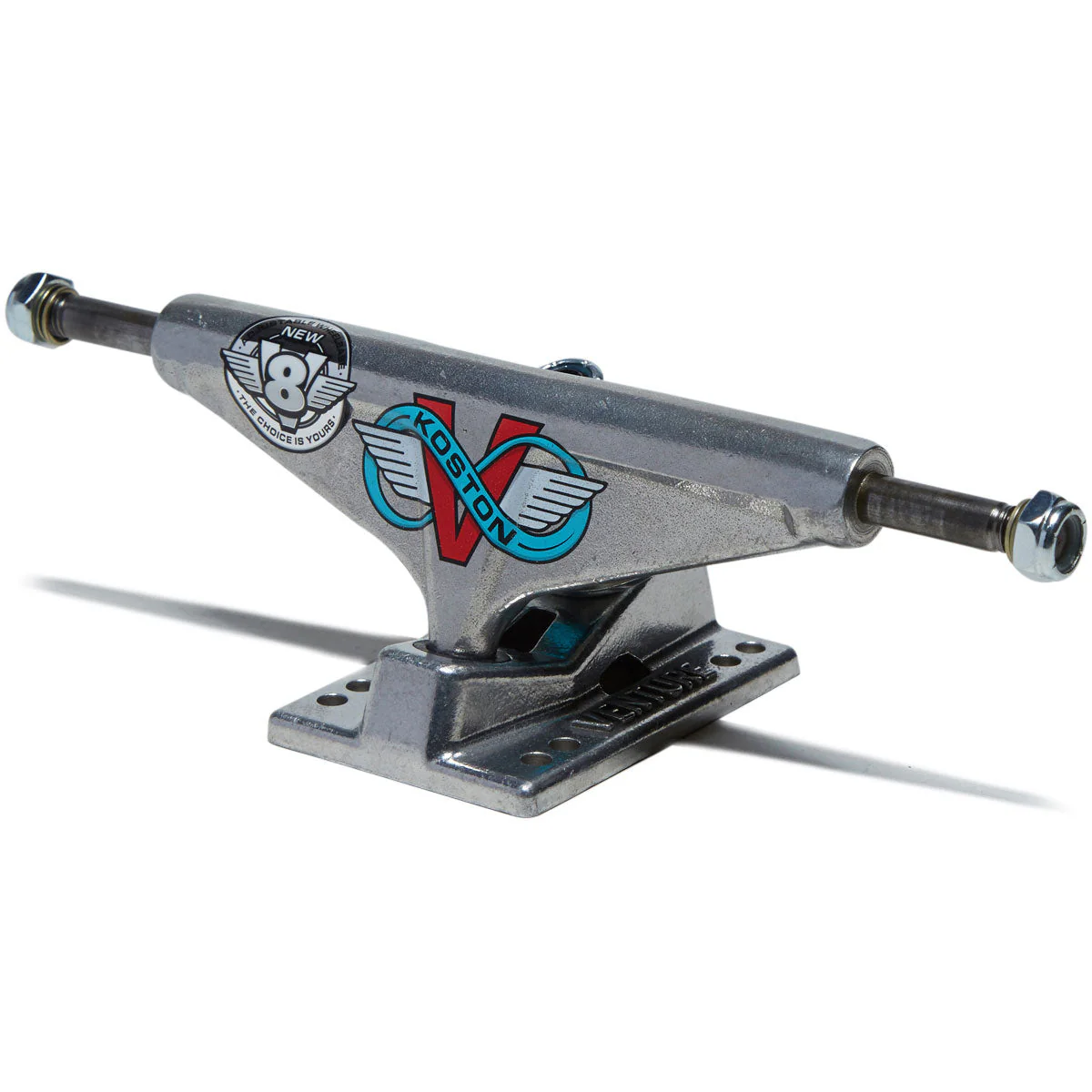 Venture V8 Polished Koston Skateboard Trucks - 5.2 Hi