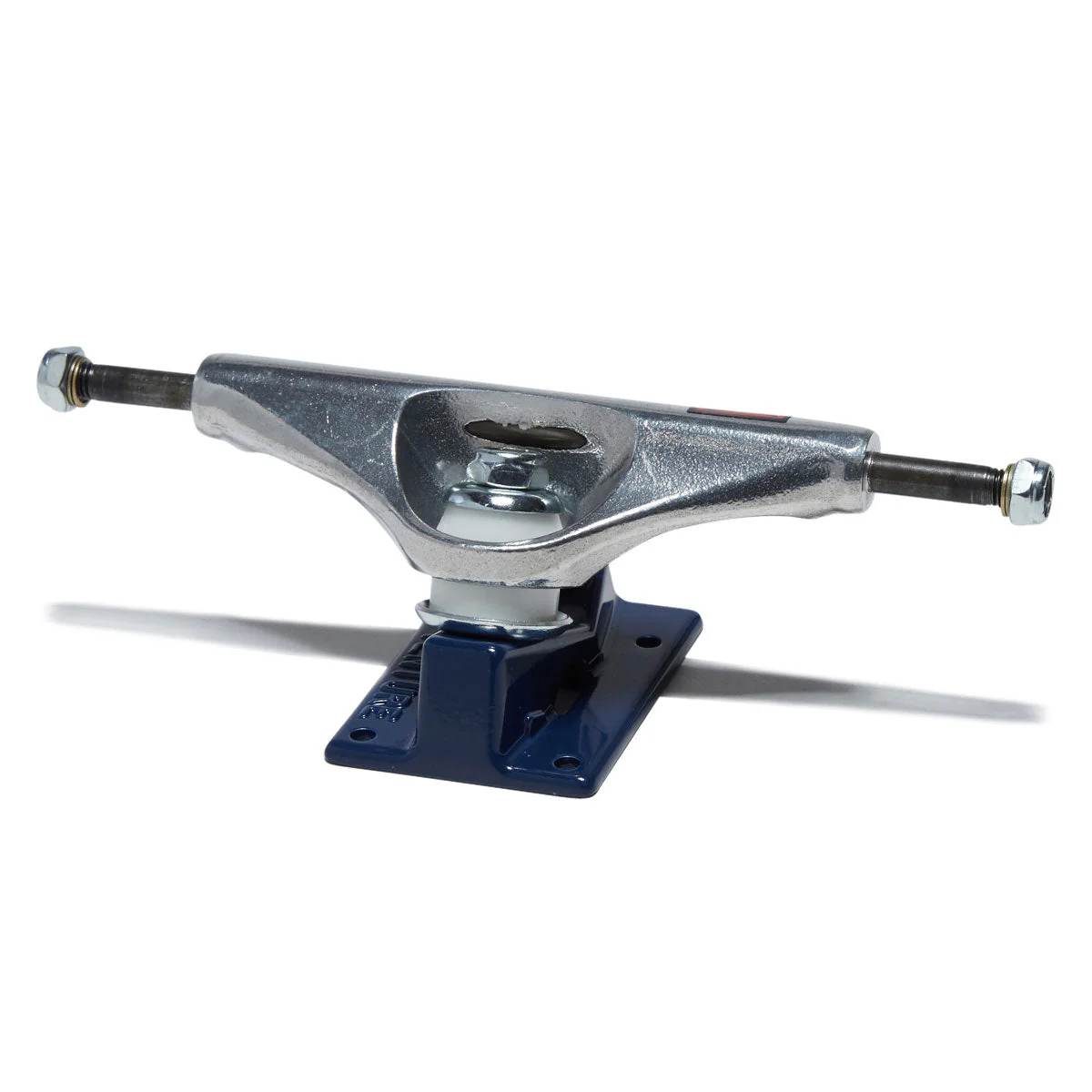 Venture Wings Team Hollow Edition Skateboard Trucks - Polished/Blue - 5.2 Hi - Image 2