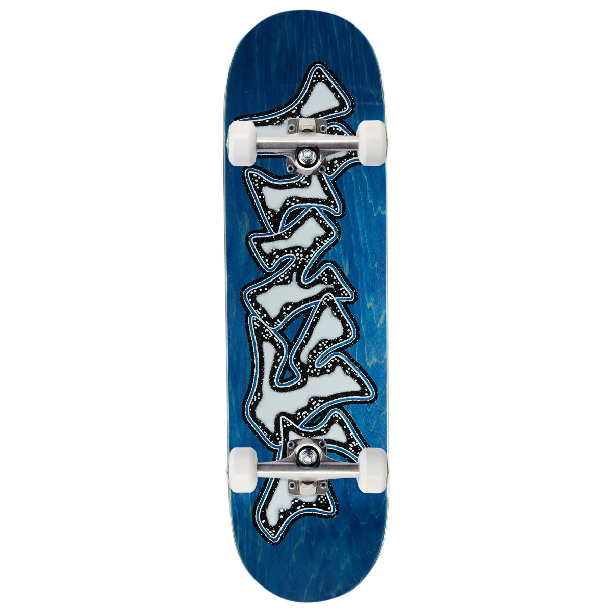 Vinyl Graffiti Logo Skateboard Complete - Assorted Veneers - 8.50"