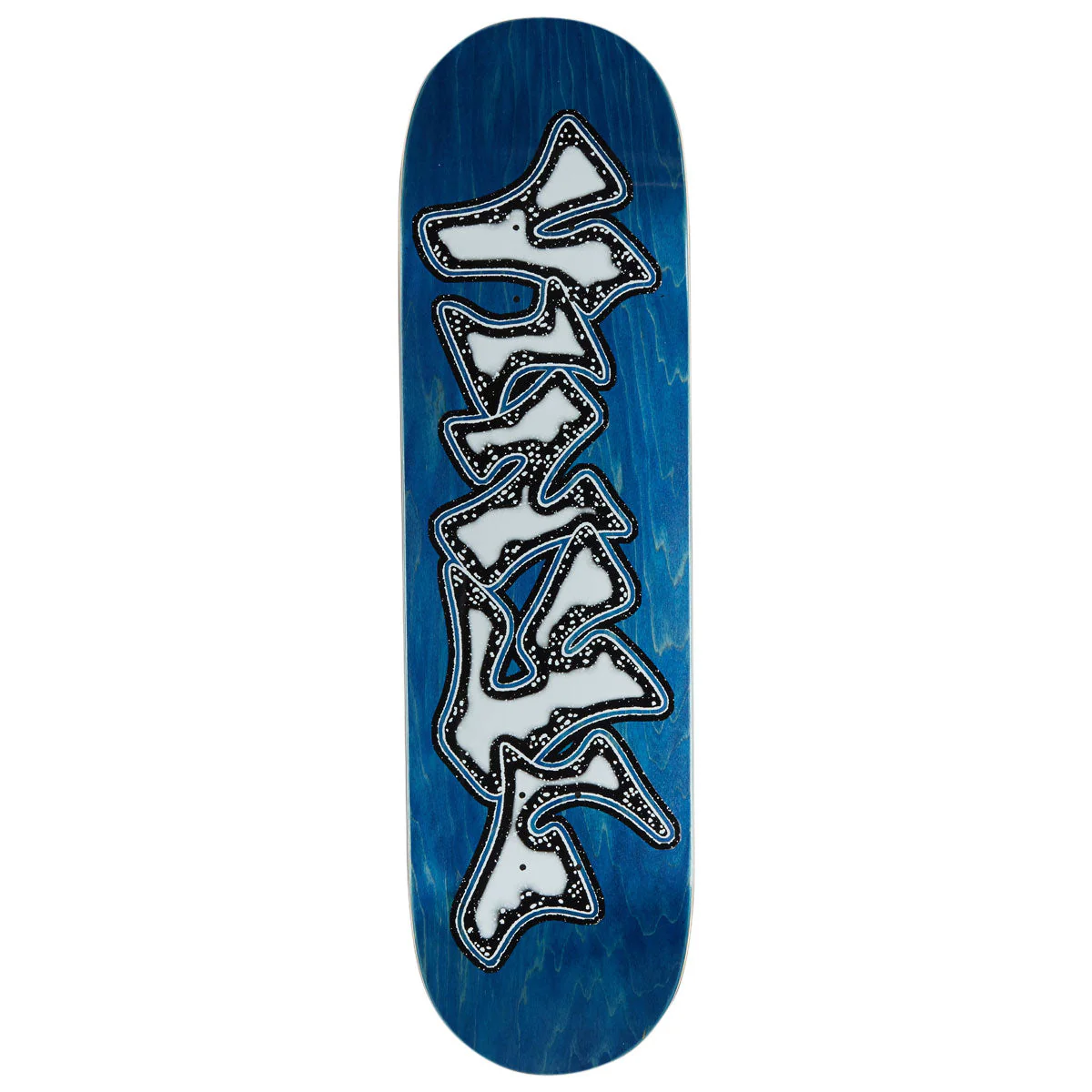 Vinyl Graffiti Logo Skateboard Deck - Assorted Veneers - 8.25"