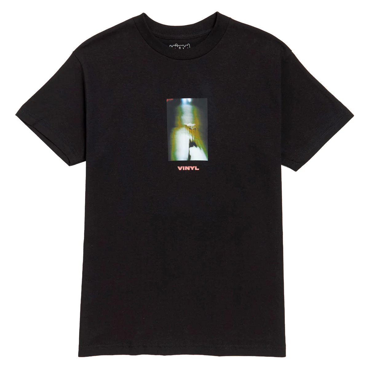 Vinyl Headlights T-Shirt - Black