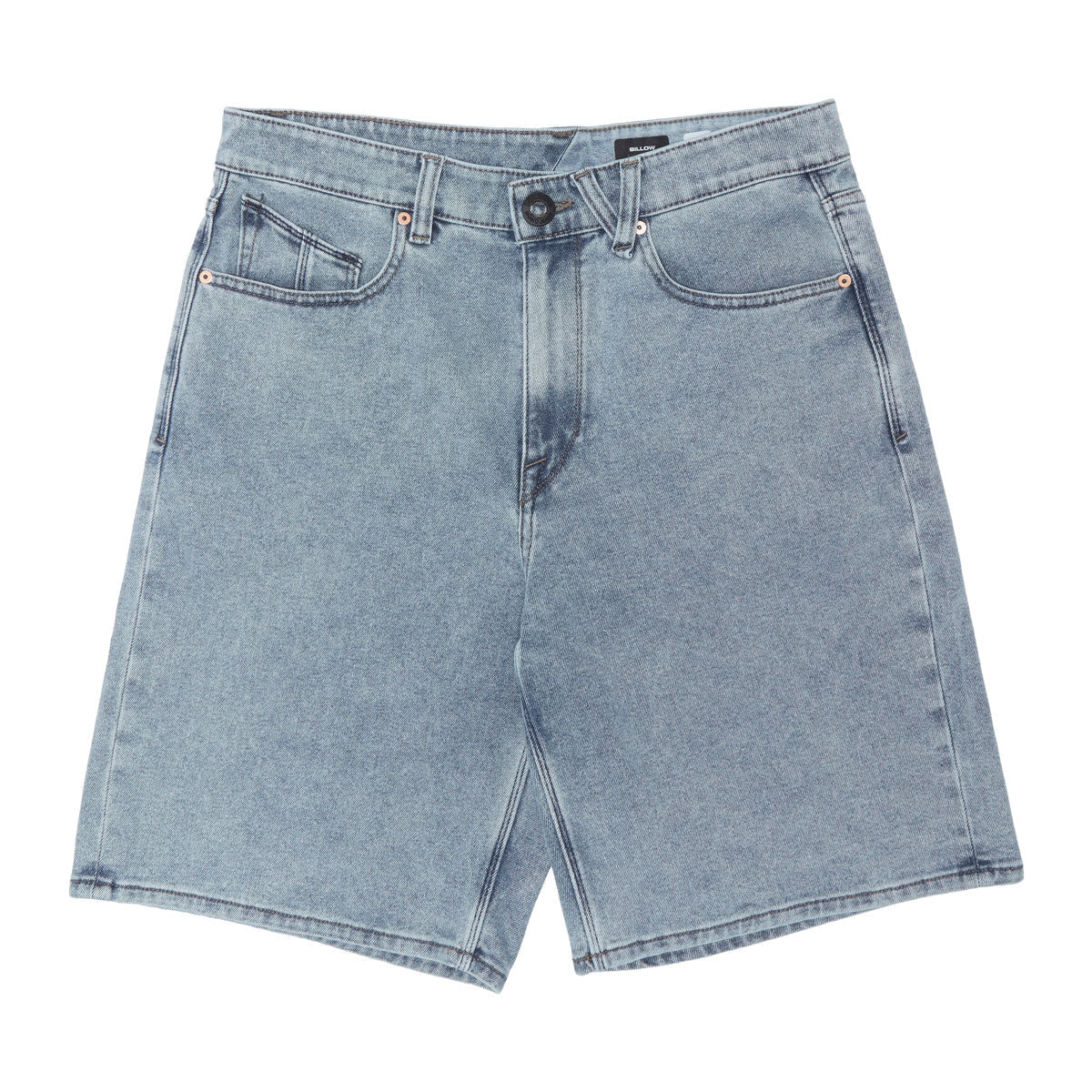 Volcom Billow Denim 22 Shorts - Dust Bowl Indigo