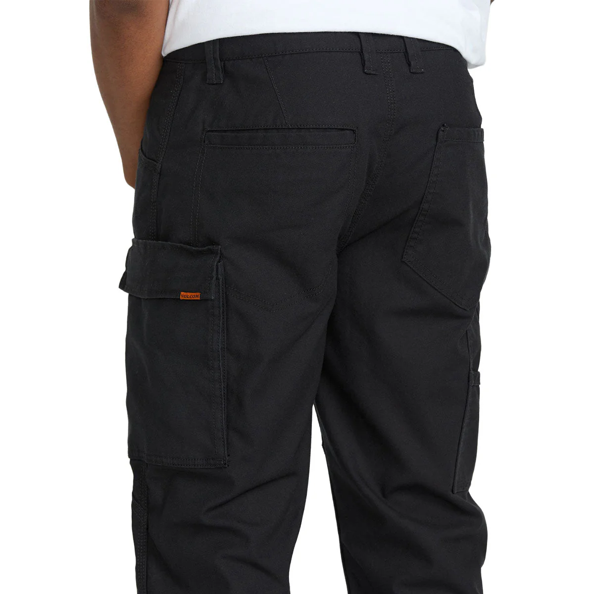 Volcom Caliper II Relaxed Work Pants - Black 2025 - Image 5