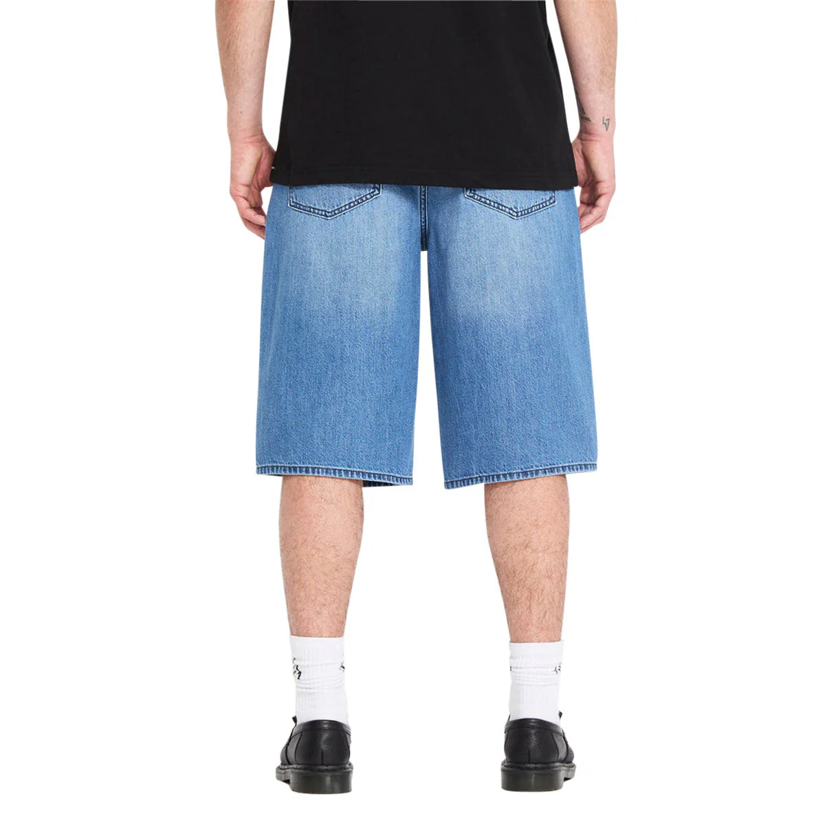 Volcom Chillow Denim 24 Shorts - Dirty Cowboy Blues - Image 4
