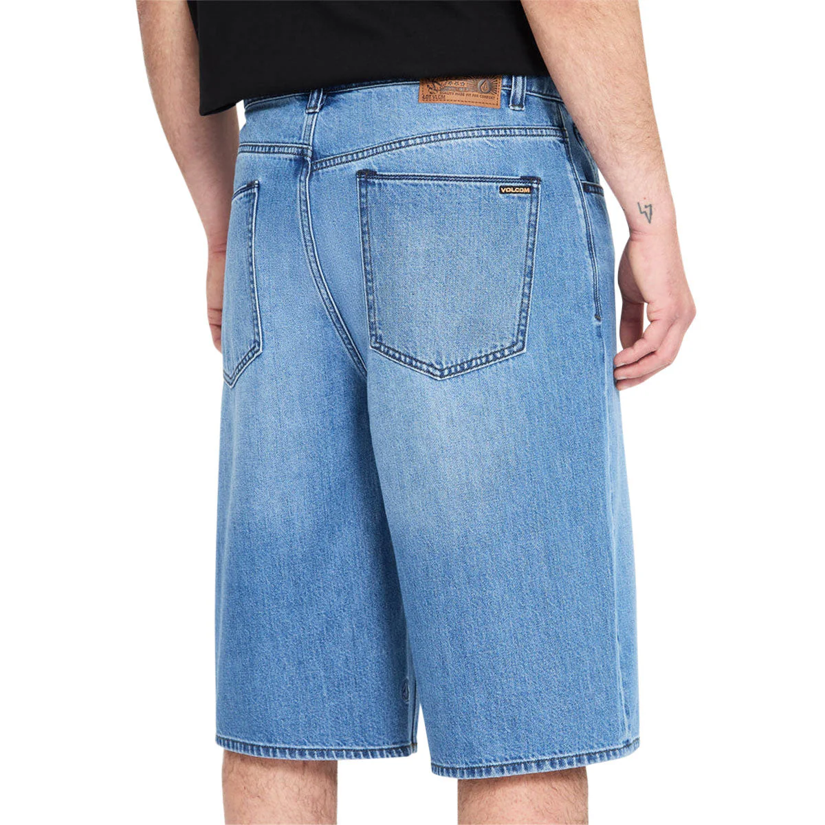 Volcom Chillow Denim 24 Shorts - Dirty Cowboy Blues - Image 5